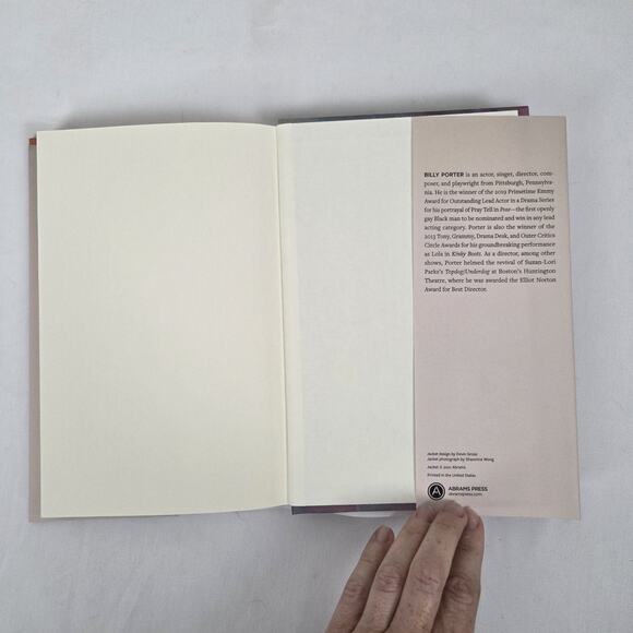 Billy Porter Unprotected Memoir Book SIGNED Gay Fashion Icon Pose Kinky Boots - Picture 6 of 11